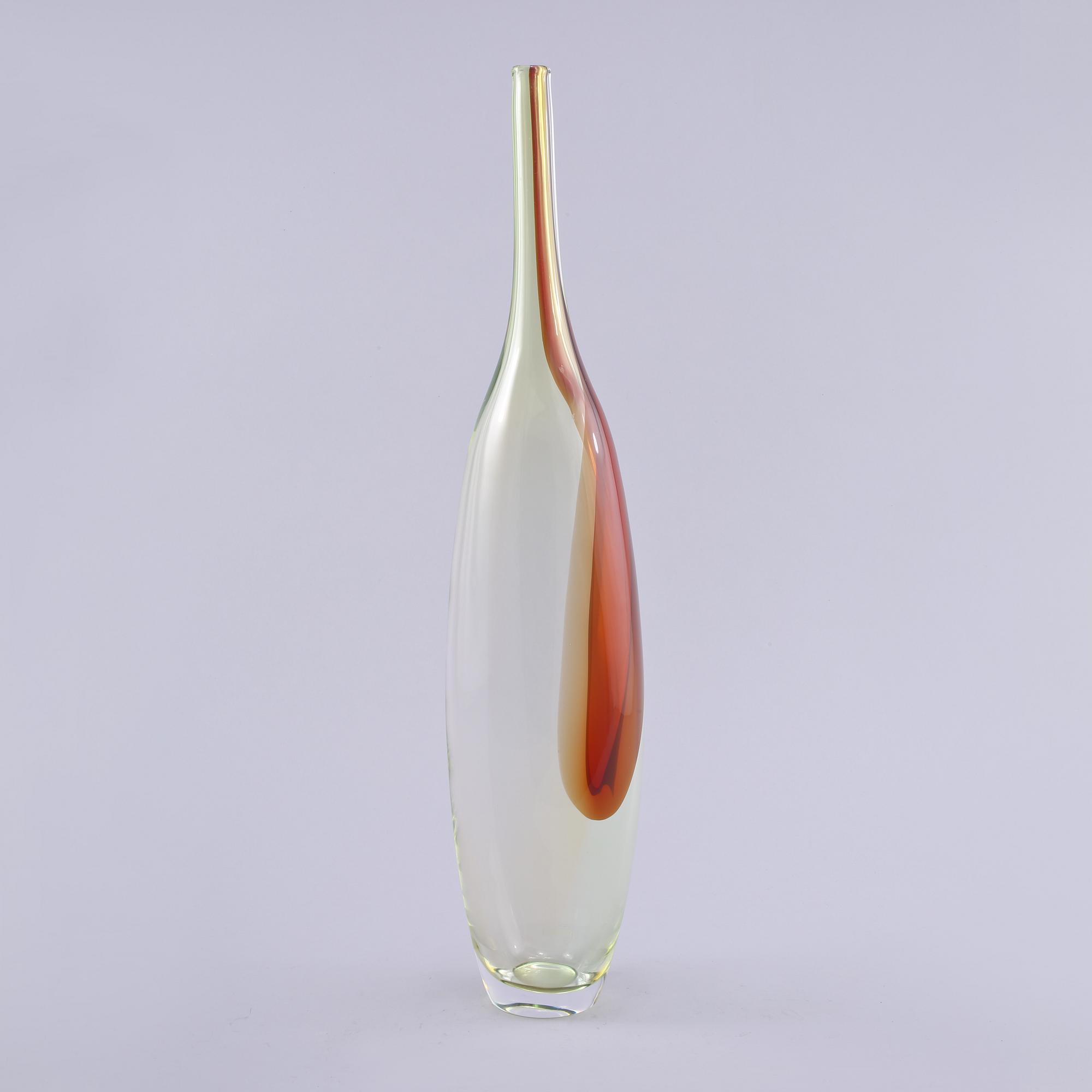 VAS, glas, Kjell Engman, Kosta Boda, sent 1900-tal.