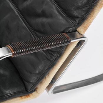 Preben Fabricius & Jørgen Kastholm, fåtölj, "Grasshopper", modell "FK-87", Alfred Kill, Danmark, 1960-70-tal.