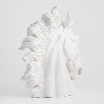 A ceramic figurine of a horse, Italy, later part of the 20th Century.