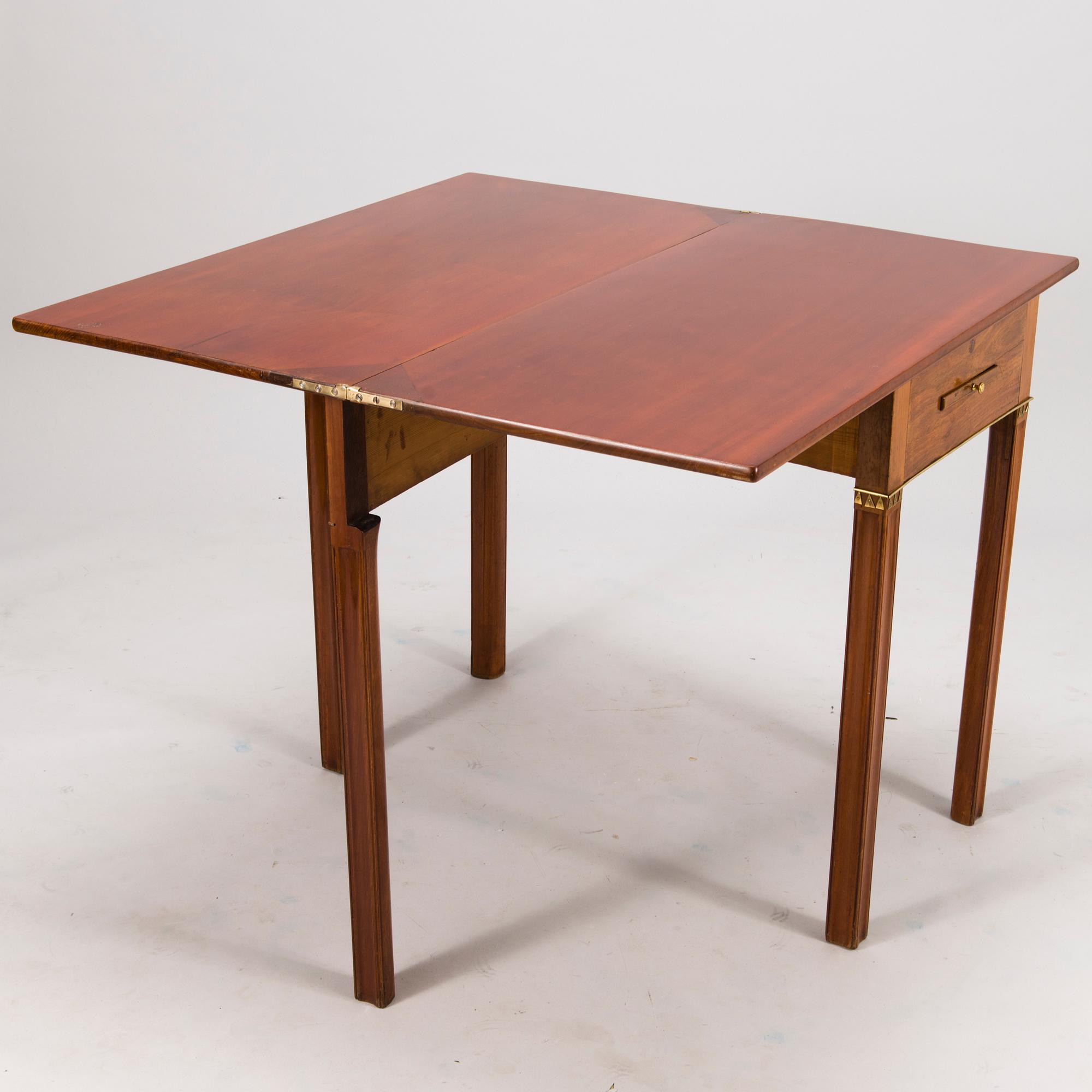 A GUSTAVIAN GAME TABLE.