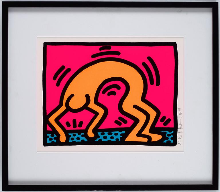 Keith Haring, ”Pop Shop II (B)”.