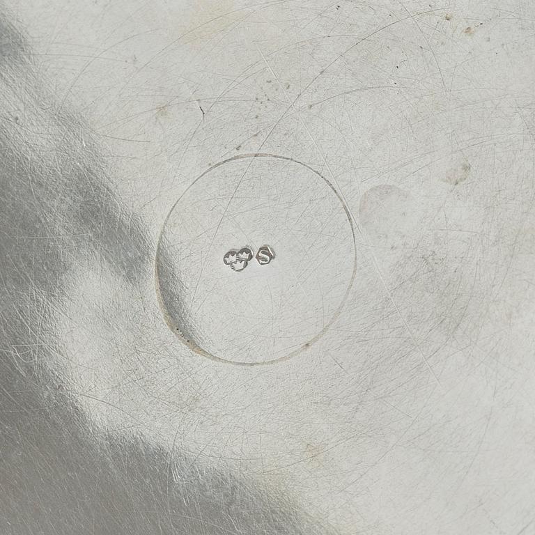 A silver shaker, TESI, Gothenburg, 1948.