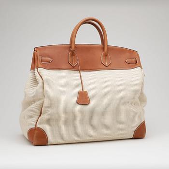 HERMÈS, a traveling bag, "Haut à Courroies".