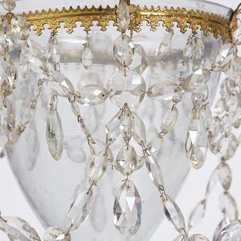 A one-light lanter, 20th century incorporating older elements.