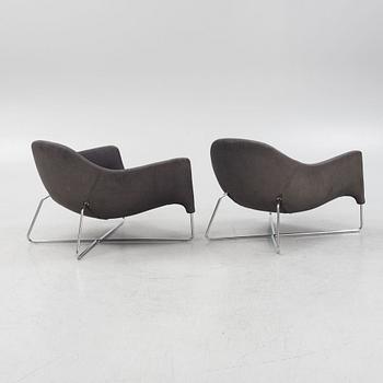 Carlo Colombo, a pair of 'Bali' armchairs, Poliform.