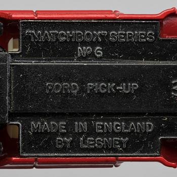 LESNEY MATCHBOX SERIES, 4 st, bland annat London Bus RW 05D-3.
