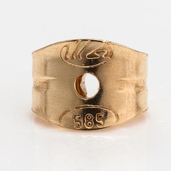 Björn Weckström, Korvakorupari "Pikkuterät", 14K kultaa. Lapponia.