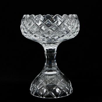 SKÅL PÅ FOT, glas, 1900-tal.