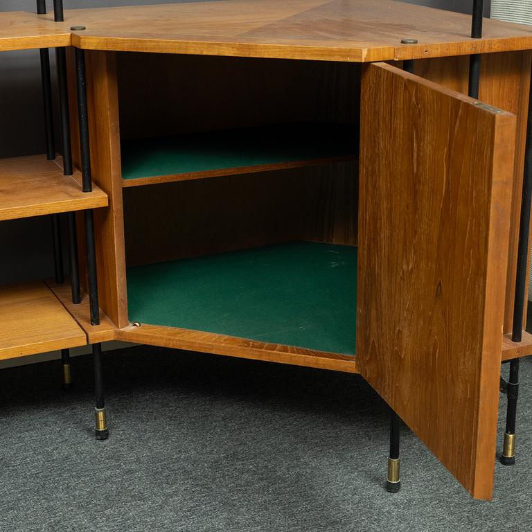 Bookcase/Shelving system, "Prydno" Bröderna Gustafsson, 1960s.