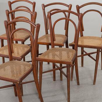 STOLAR 6 st Thonet 1900-talets första hälft.