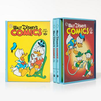 Carl Barks library, 30 volumes, Walt Disney, another Rainbow Publishing, USA. 1980's.