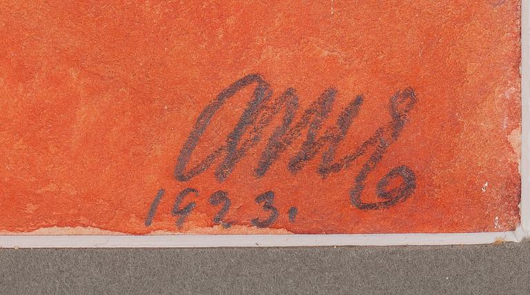 Magnus Enckell, "Interiör i Kilo".