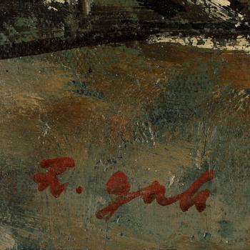 FRANCOIS GALL, sign F.Gall. Oil on canvas.