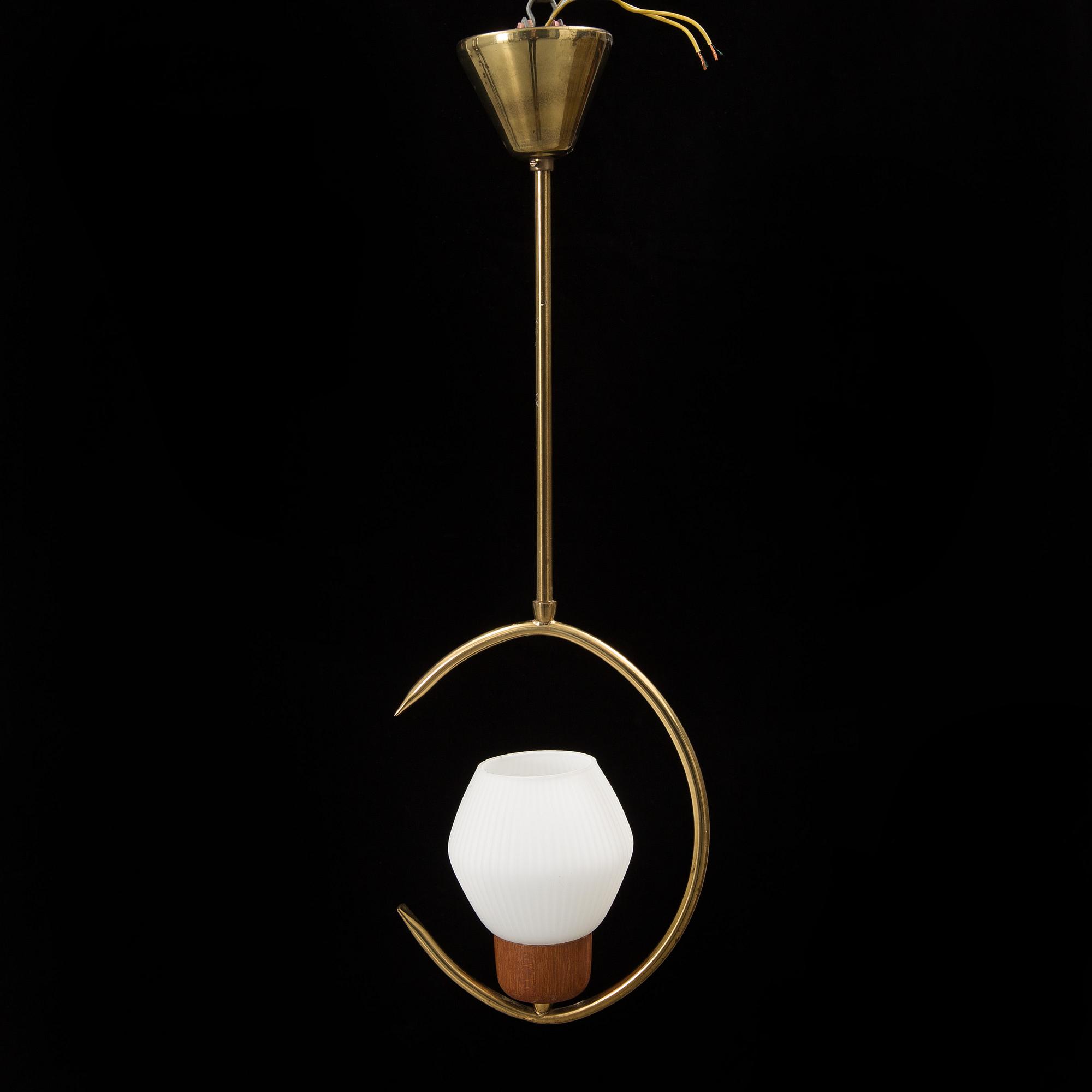 a 1950's ceiling light.