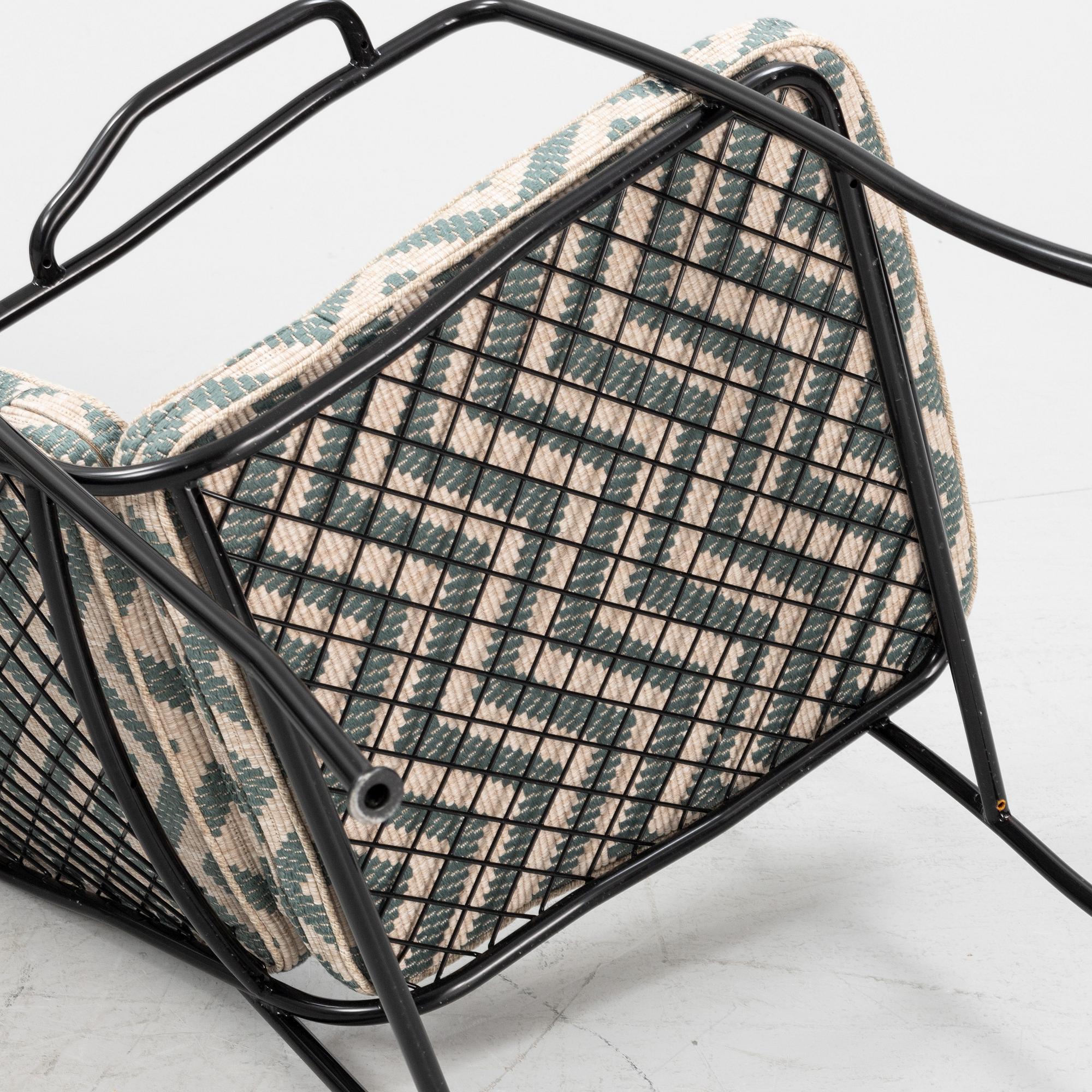 Josef Frank, four garden chairs, Firma Svenskt Tenn, Sweden.