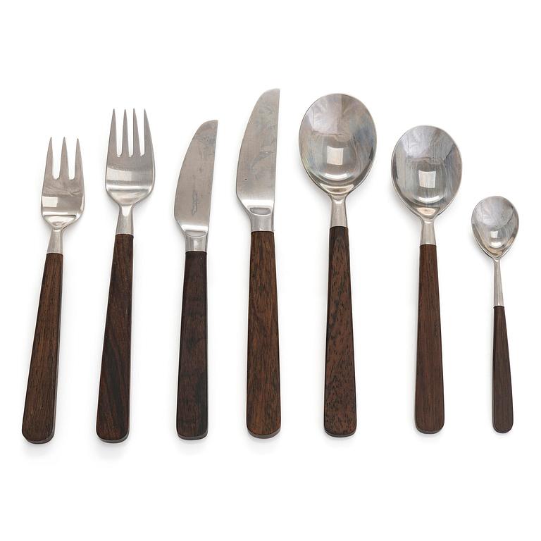 Bertel Gardberg, an 80-piece 'Lion de Luxe' cutlery set, Hackman, Finland, latter half of the 20th century.