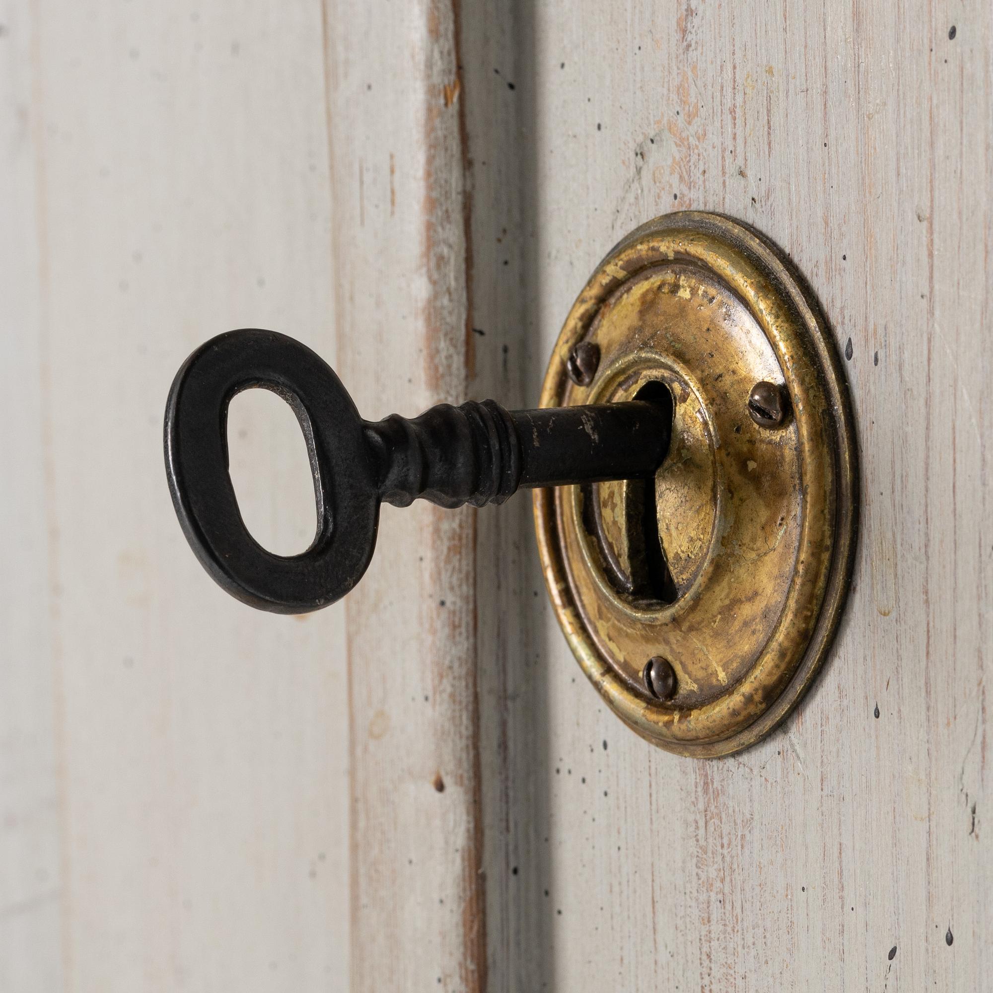 A Gustavian Style Cabinet, 19th century.