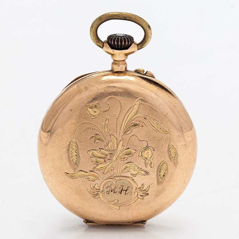 Pocket watch, 33.5 mm.