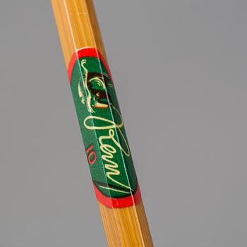 KASTSPÖ "Revn 10" MED SPINNRULLE "RECORD RULLEN" 1900-TALETS MITT.