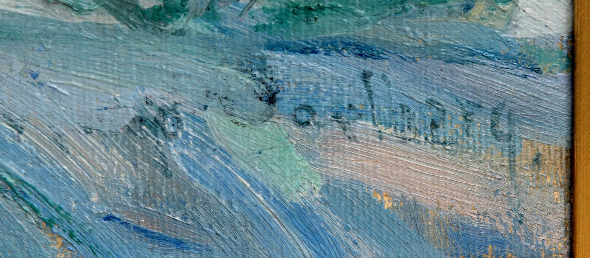 Hugo Carlberg, "Landscape in Hoarfrost".