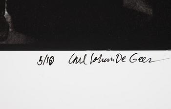 Carl Johan De Geer, "O. Palme 1968".