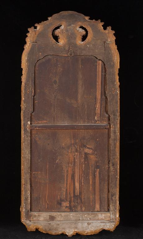 SPEGEL, av Nils Meunier (mästare i Stockholm 1754-97). Rokoko.