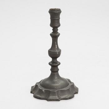 A 18th century candlestick.