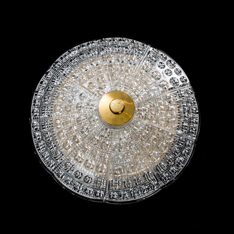 TAKLAMPA/PLAFOND, Carl Fagerlund, Orrefors.
