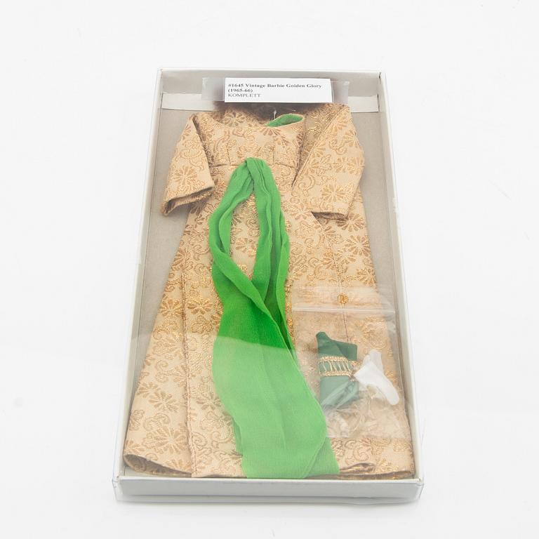 Barbie clothes 3 sets. Vintage including "Golden Glory" Mattel 1965-66, "Music Center Matinee" Mattel 1966-67.
