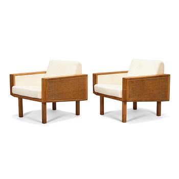 A pair of 1960's armchairs.