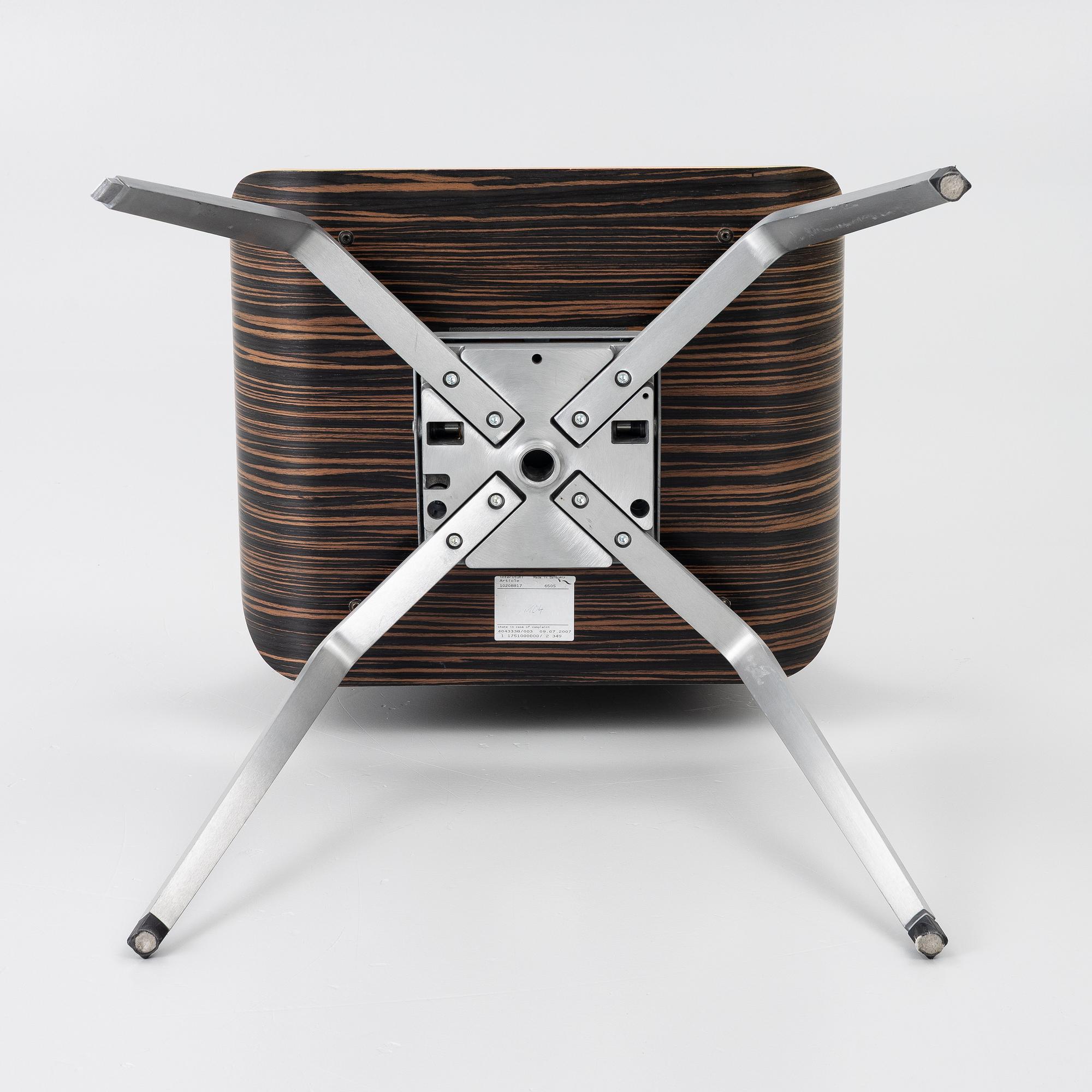 Hadi Teherani, chair, model 605S, Interstuhl, Germany.