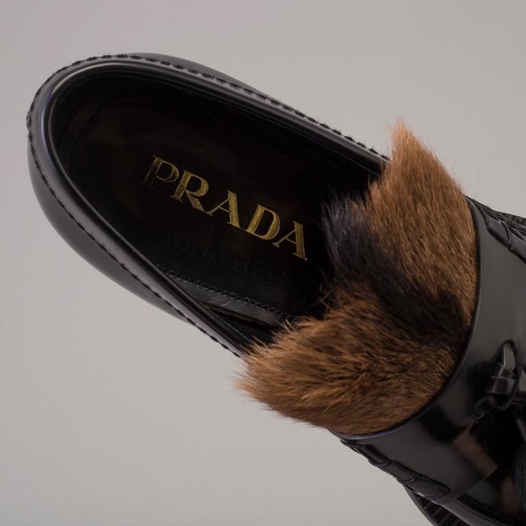 SHOES, Prada, size 6.