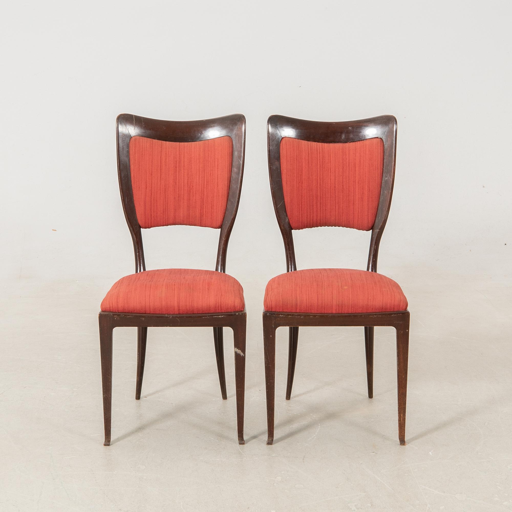 Paola Buffa, Chairs a pair, Italy 1930s.