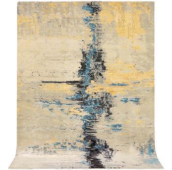 Matta, orientalisk, modern design, ca. 247 x 172 cm.