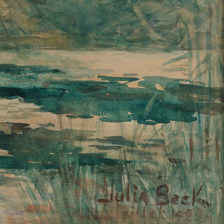 Julia Beck, Water Reflections.