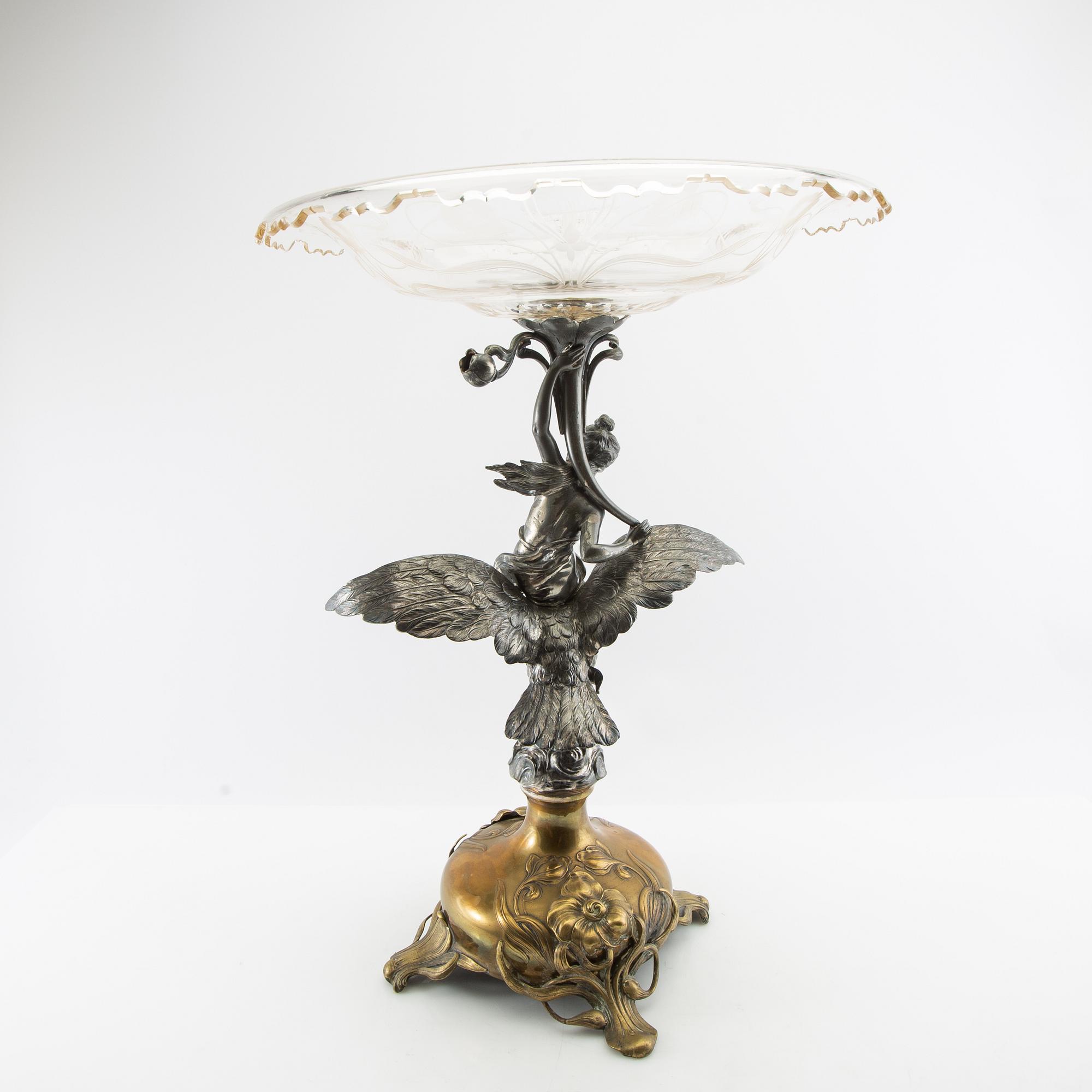 Essay bowl Art Nouveau early 20th century.