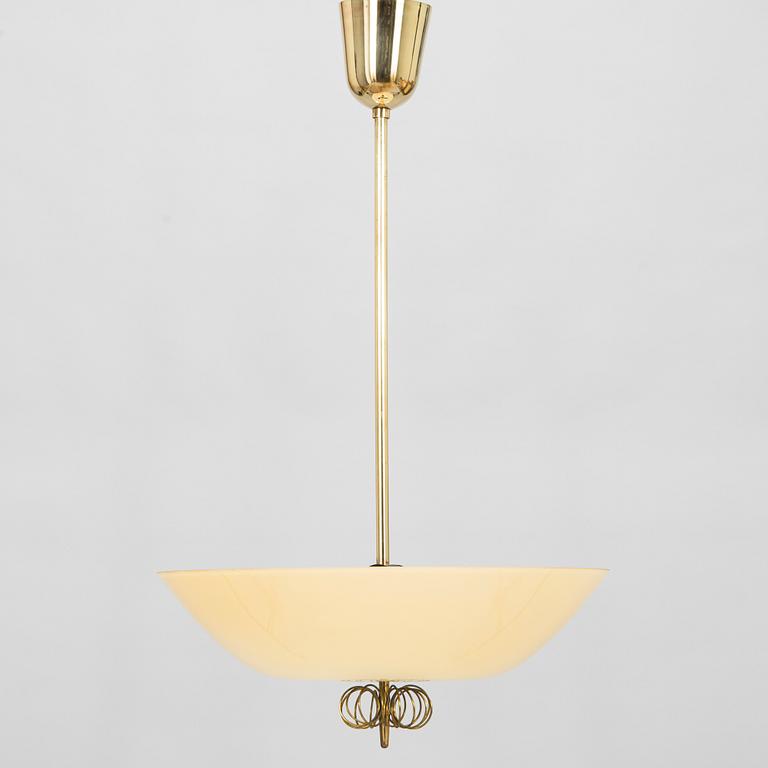 Paavo Tynell, a mid-20th century '1088' pendant light for Taito.