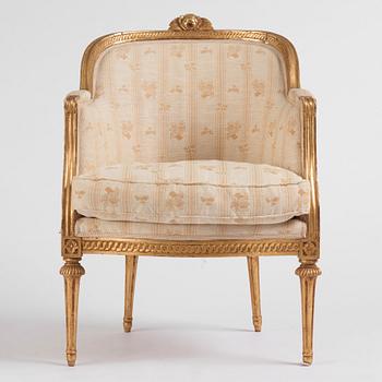 Kunglig Bergère, Stockholmsarbete, sent 1700-tal, Gustaviansk.