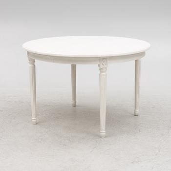 A Gustavian style dining table, 'Vegeholm', K.A. Roos, 21st Century.