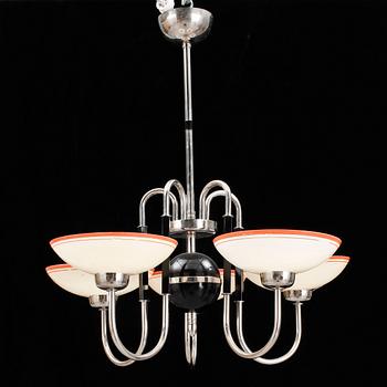 TAKLAMPA, art deco, 1920/30-tal.