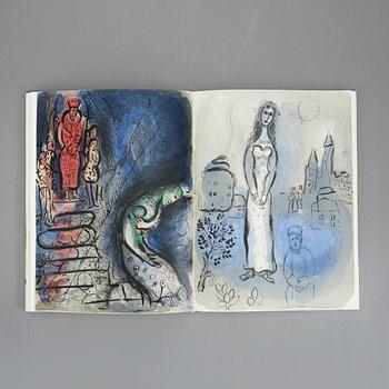 MARC CHAGALL, BOK, "Dessins pour la bible", Marc Chagall. Verve vol X, NO 37-38, 1960.