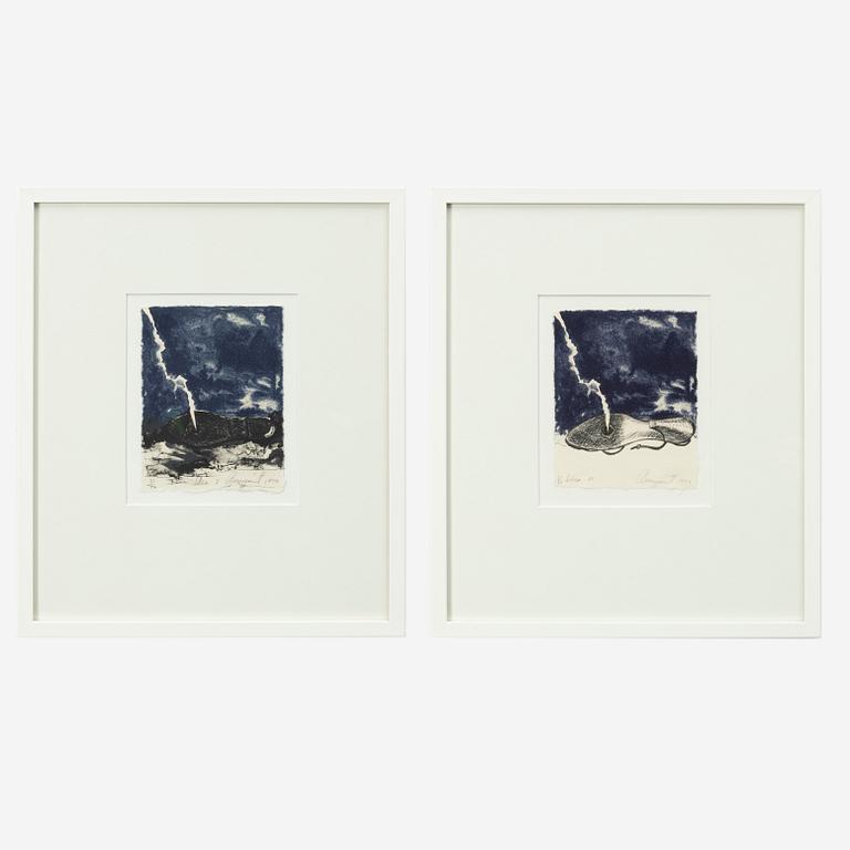 James Rosenquist, 'Idea I' and 'Idea II'.