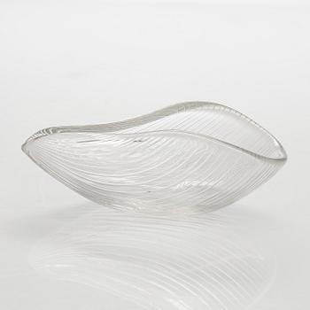 Tapio Wirkkala, konstglas, modell 3342, signerad Tapio Wirkkala Iittala.