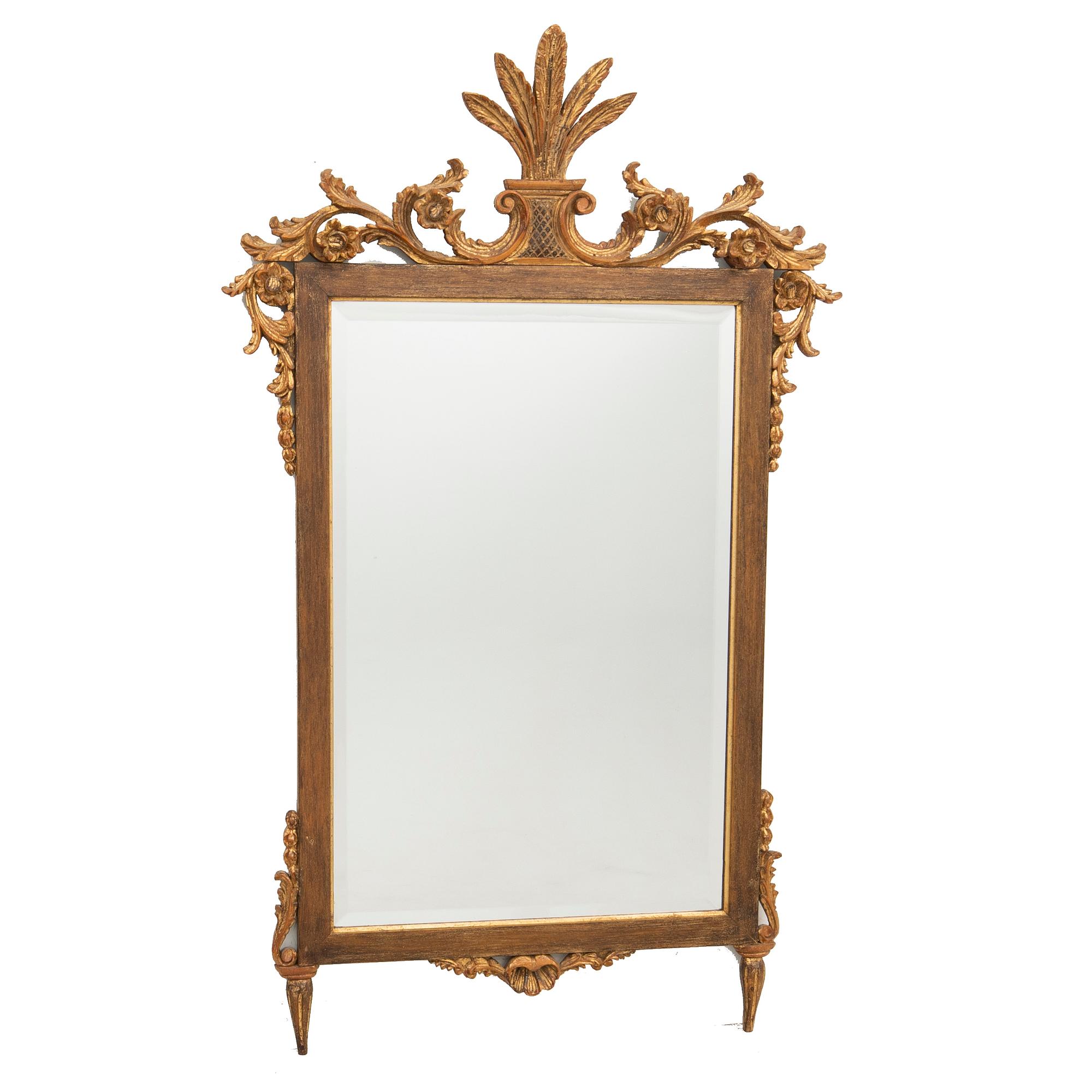 Mirror Louis XVI style Italy mid-20th century.