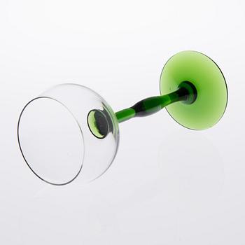 GLAS PÅ FOT, 12 st, 1900-talets sista kvartal.