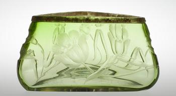 VAS, slipat glas, Art Nouveau, ca 1900.