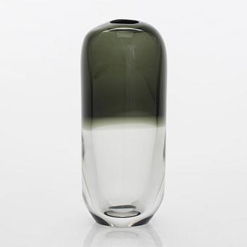 Timo Sarpaneva, a signed and dated -57 glass vase.