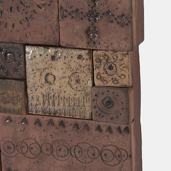 Rut Bryk, relief, signed a tergo.