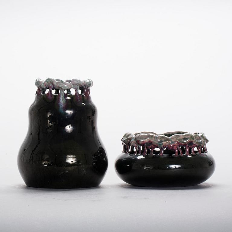 VAS samt SKÅL, jugend,  Michael Andersen & Söner, Bornholm.