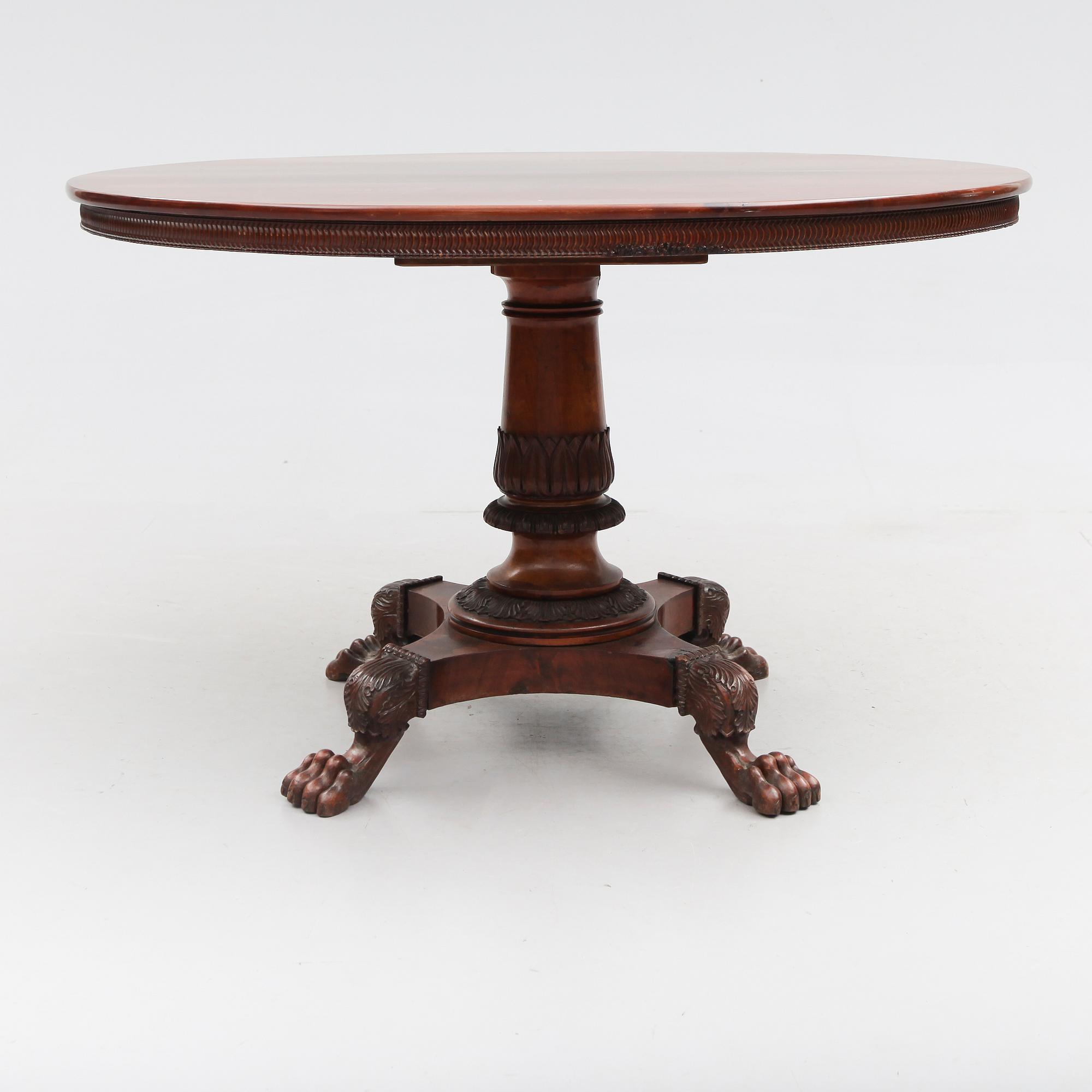 BORD, senempire, 1800-talets mitt.
